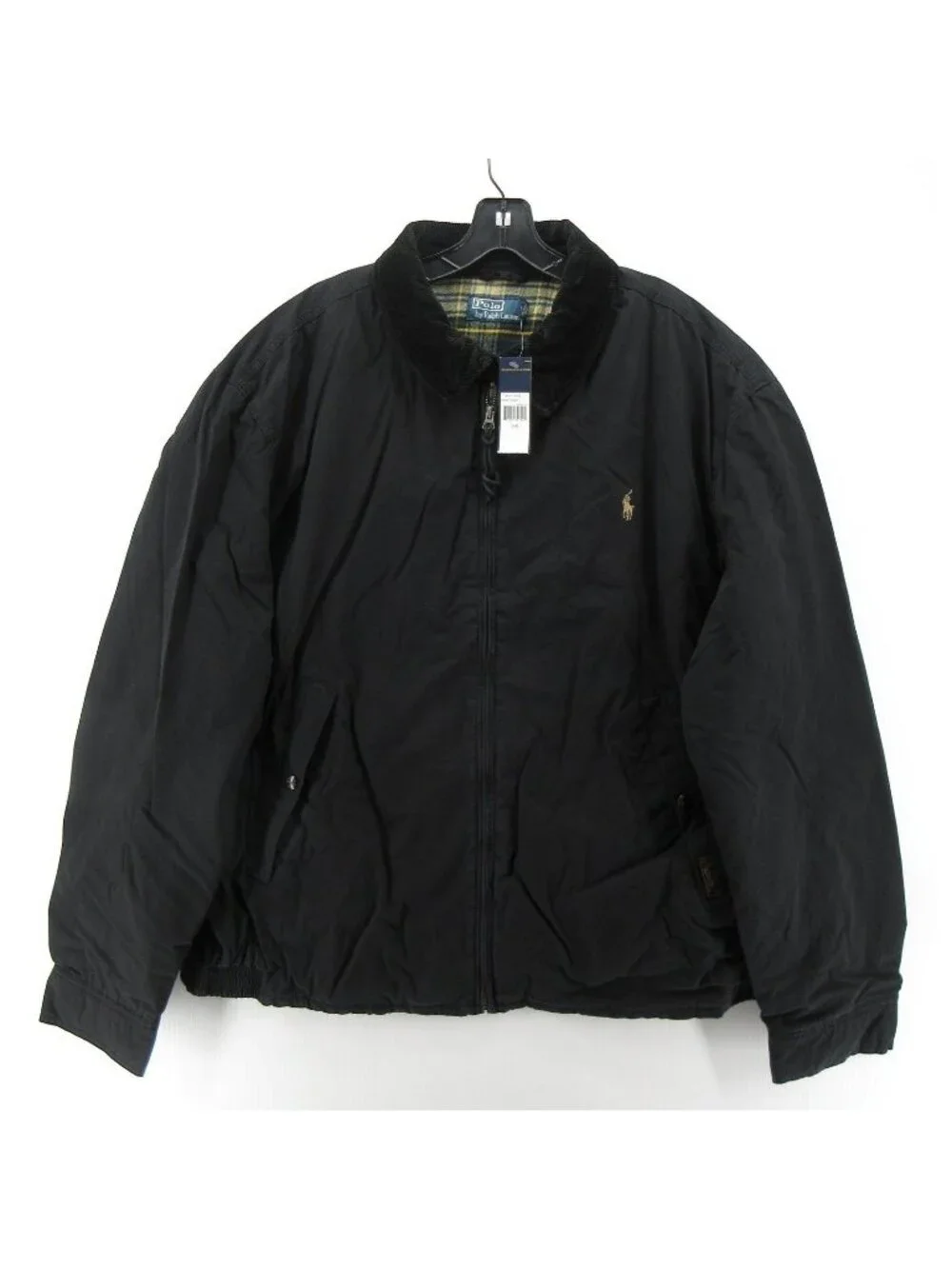 Polo Ralph Lauren Jacket 2XB Bi Swing Flannel Lined Corduroy Collar